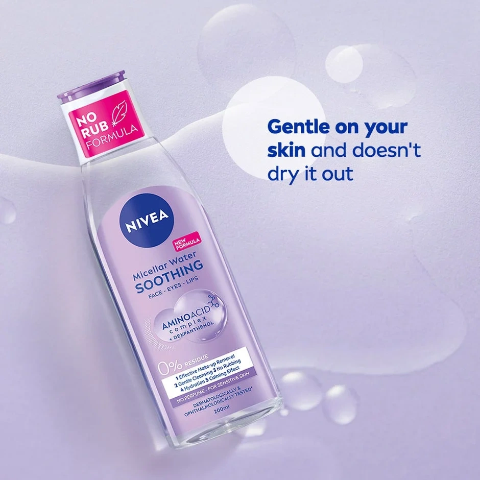 NIVEA Micellar Water Soothing 200 ml