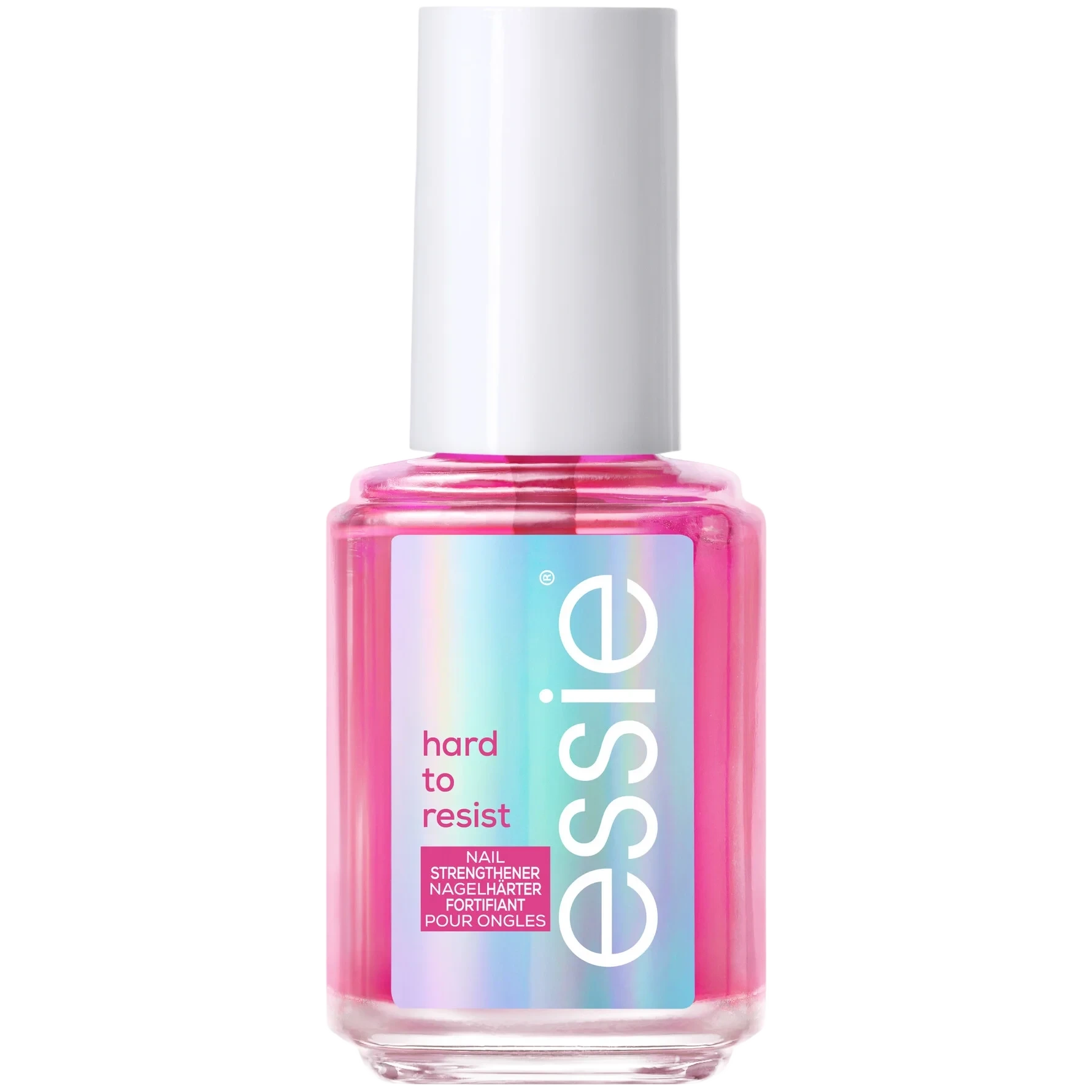 essie hard to resist glow & shine nail strengthener Pink