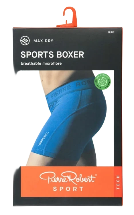 Sports Boxer Men Blue Nautic M Pierre-Robert
