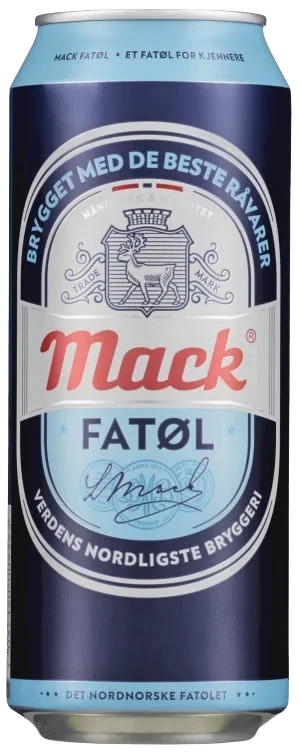 Mack Fatøl 0,50l bx