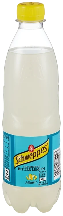 Bitter Lemon 0,5l flaske Schweppes