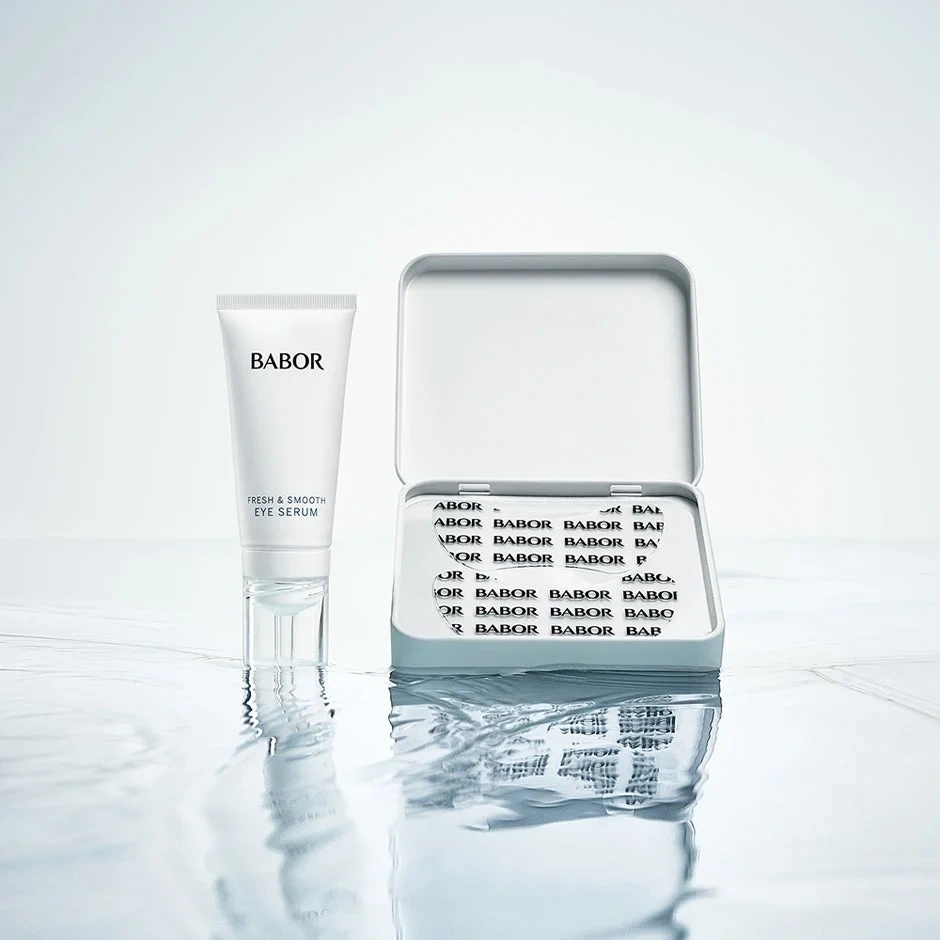 Babor Instant Fresh & Smooth Eye Serum + Patches