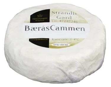 Camembert Bæråscammen 200g Strandli Gård