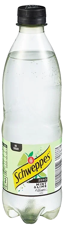 Schweppes mint og lime zero   24x0,5l