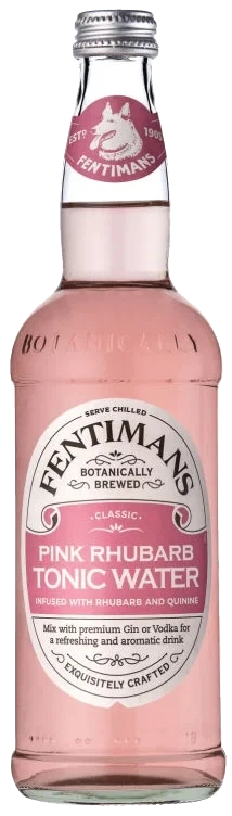 Fentimans Pink Rhubarb Tonic Water 0% 50cl