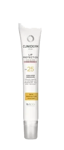 Cliniderm Sun Gloss Lip Protection pink SPF25 12 ml