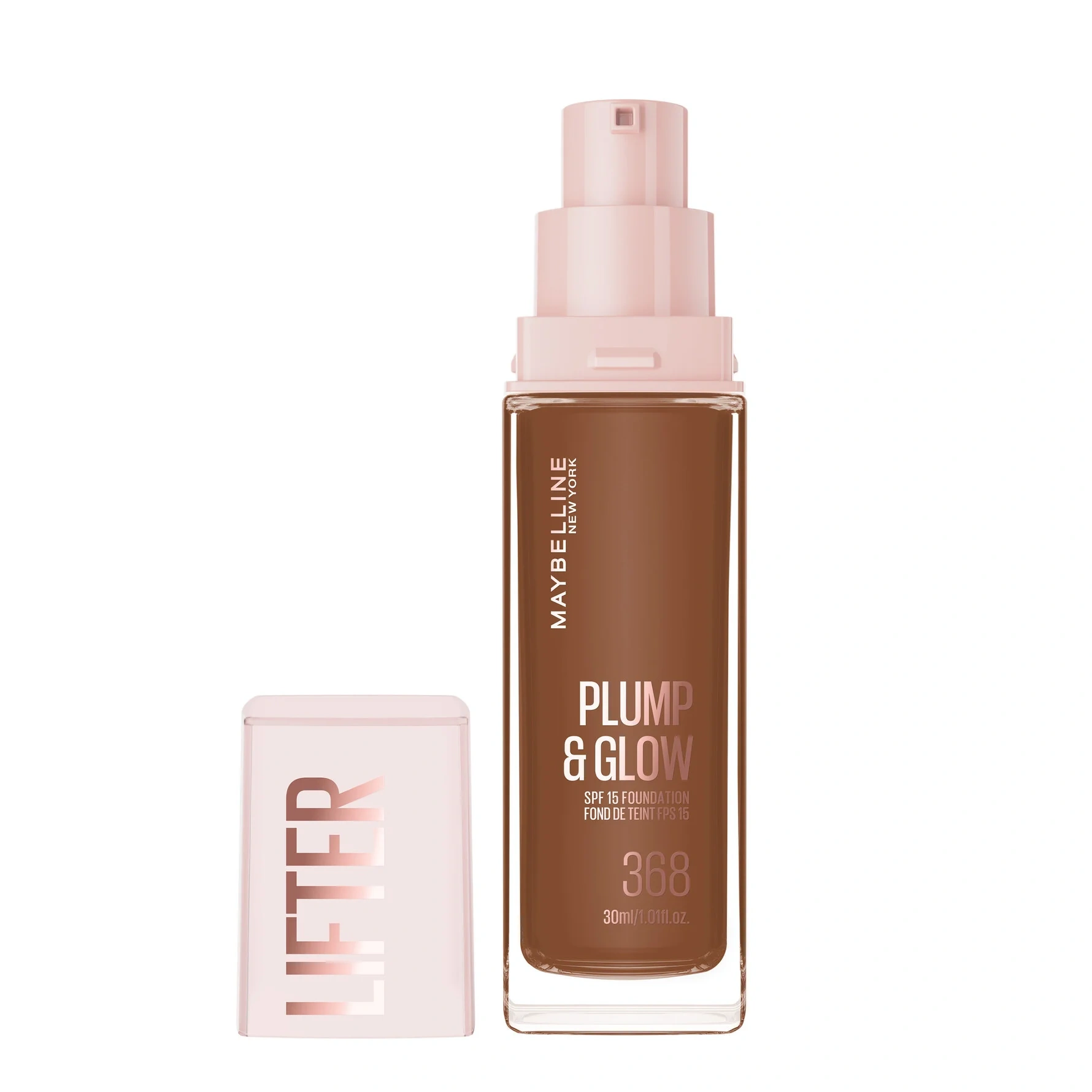 Foundation Lifter Plump&Glow 368 30ml Maybelline
