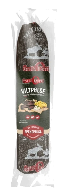 Viltpølse 750g Toten Kjøtt