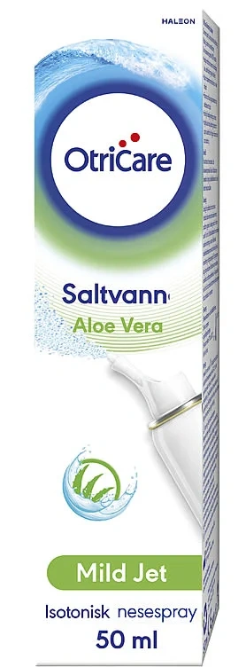 Otricare Nesespray Saltvann Aloe Vera