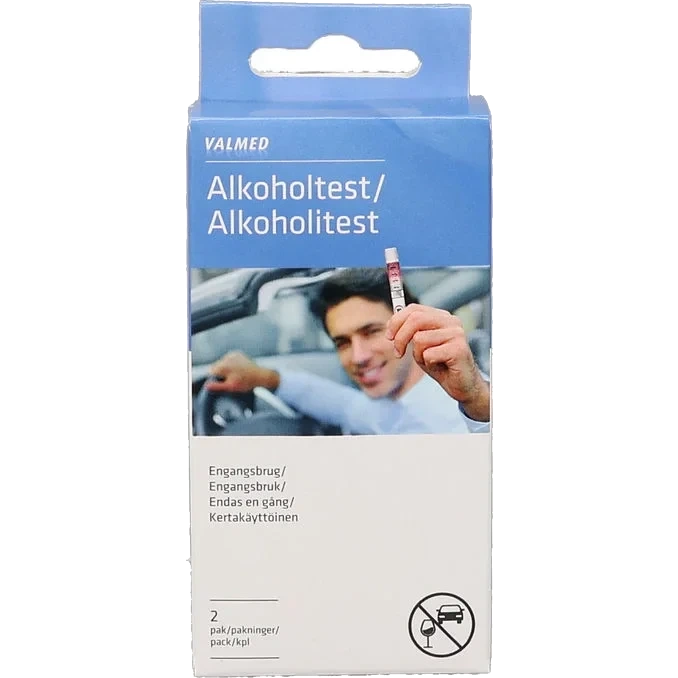 Alkoholtest 2-pack