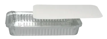 Lokk til Aluform Abena Cater-line 30,5x20,4cm Hvit Papp/aluminium