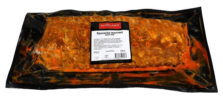 Spareribs marinert forkokt  ca.1kg   kg