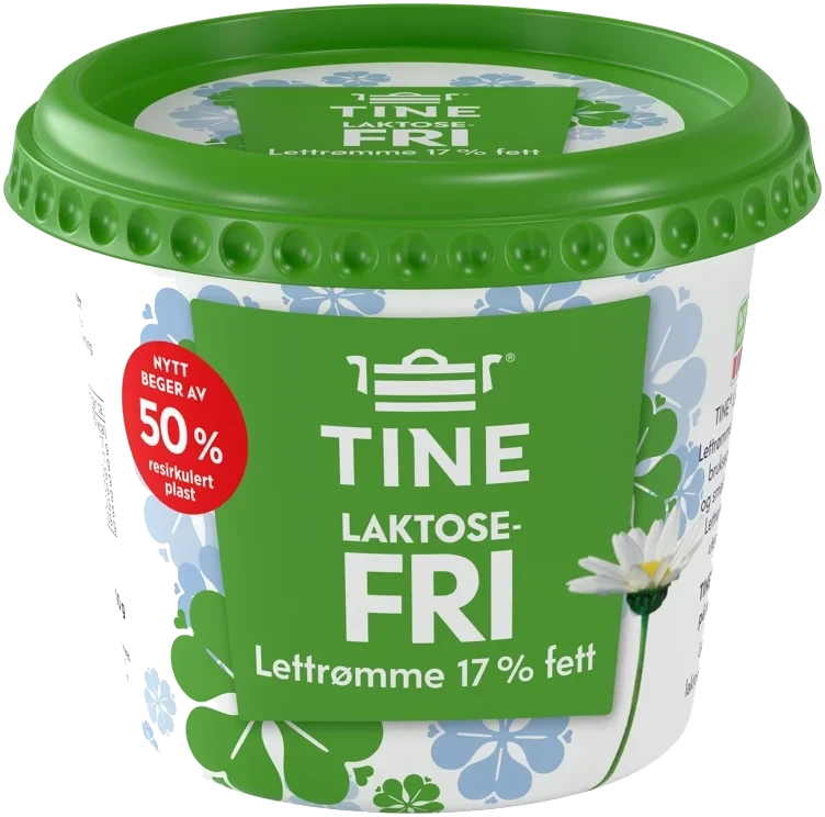 Lettrømme laktosefri         300g