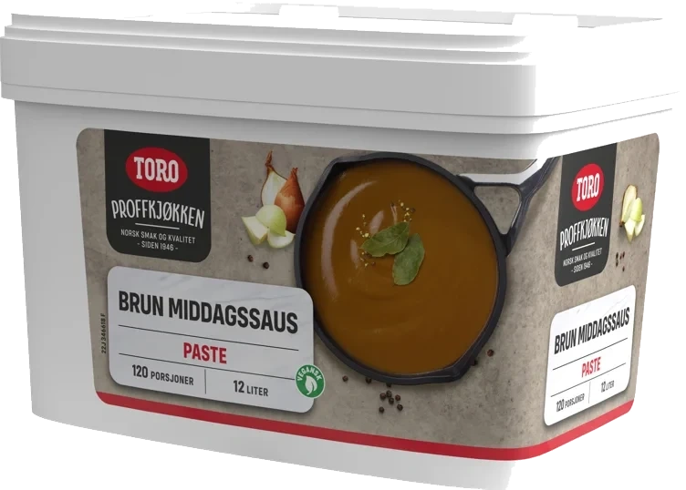 Toro Brun Middagssaus Paste 1,2kg