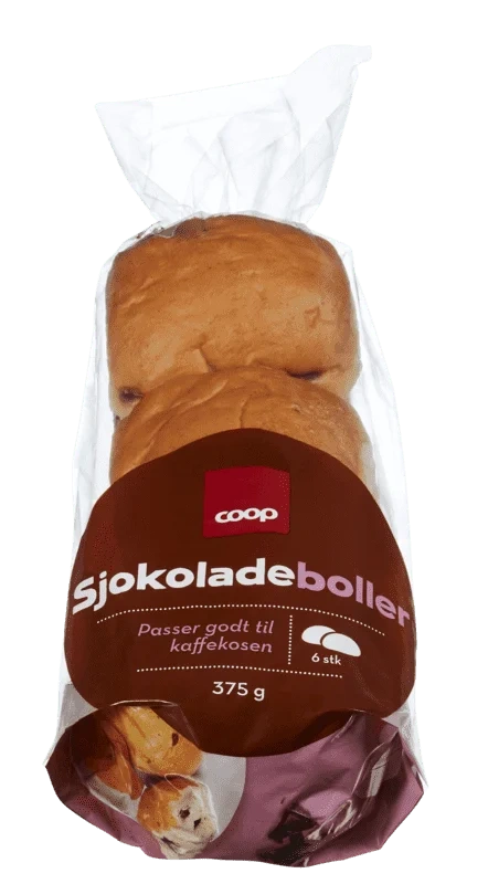 Coop Sjokoladeboller 6pk 390g