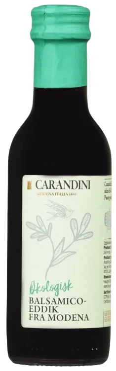 Carandini Økologisk Balsamicoeddik 6x250ml