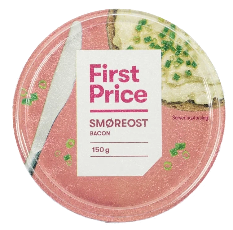 Smøreost Bacon 150g First Price