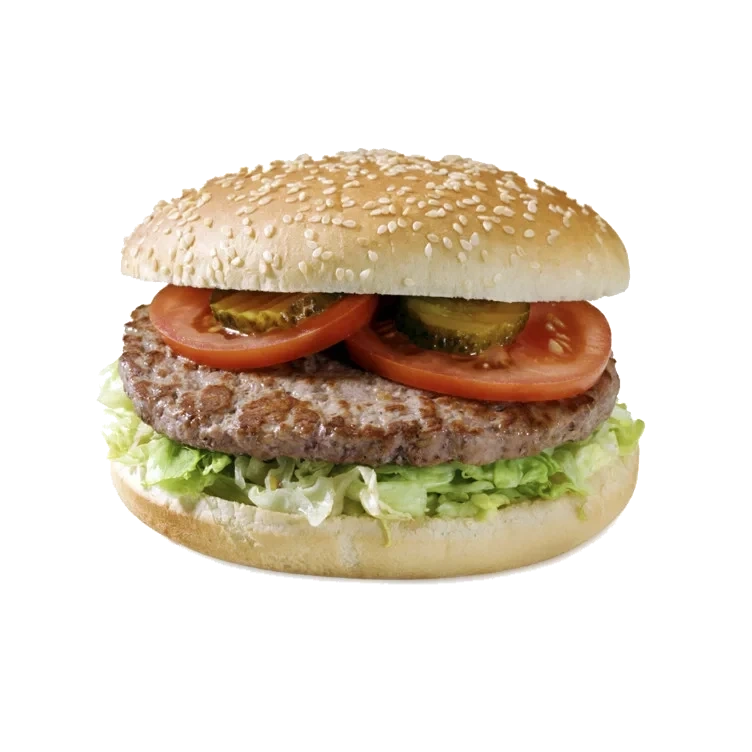 Slåtto stekt hamburger 110g  4,95kg