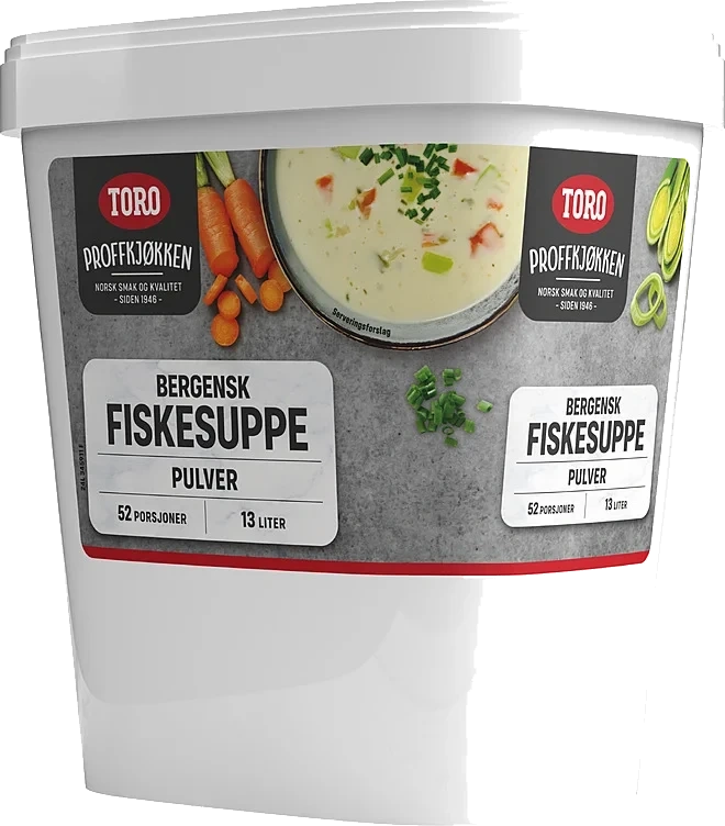 Bergensk Fiskesuppe Pulver Toro