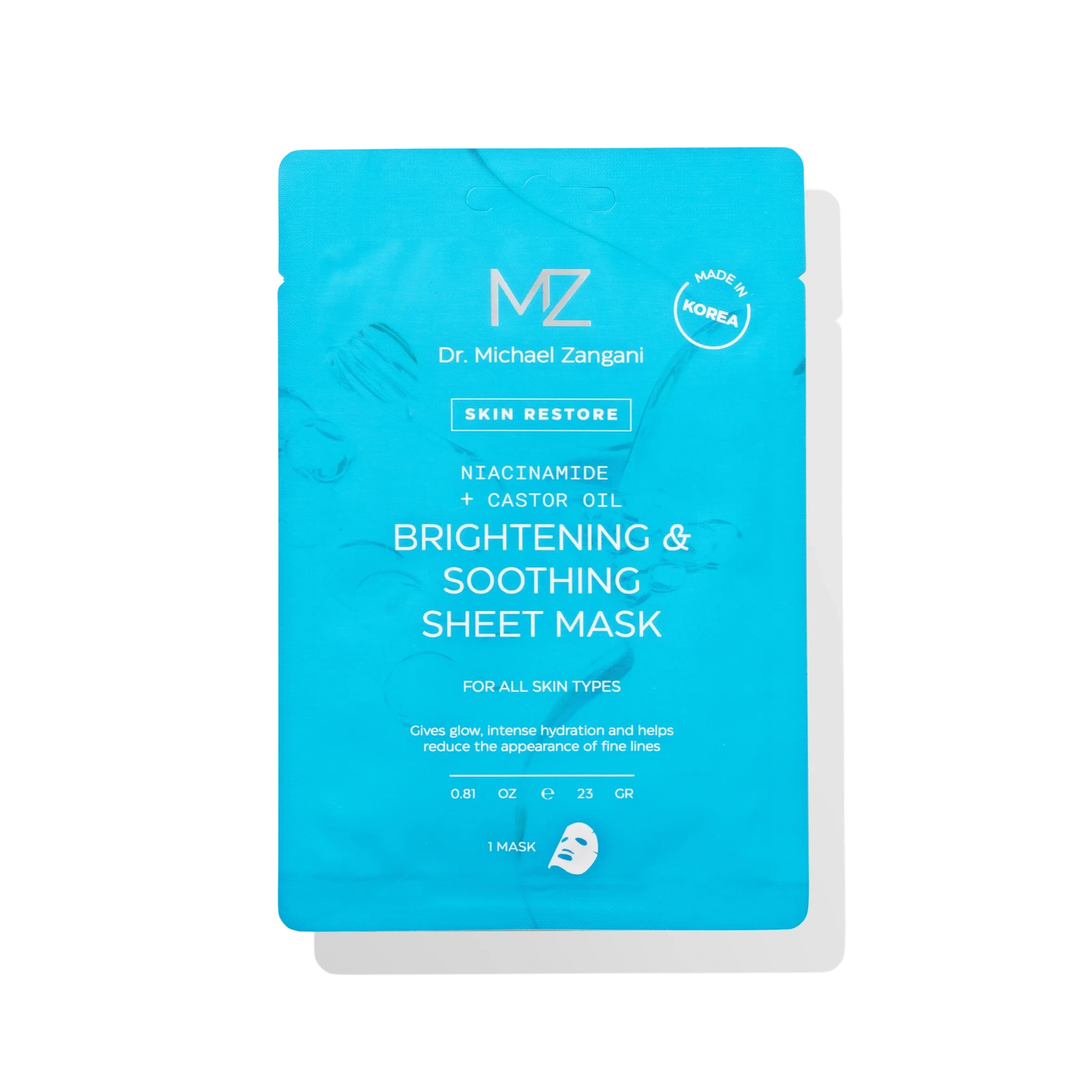 Dr. Michael Zangani 4x Face Mask, 4 stk.