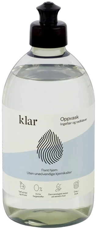 Klar Oppvaskmiddel 500ml