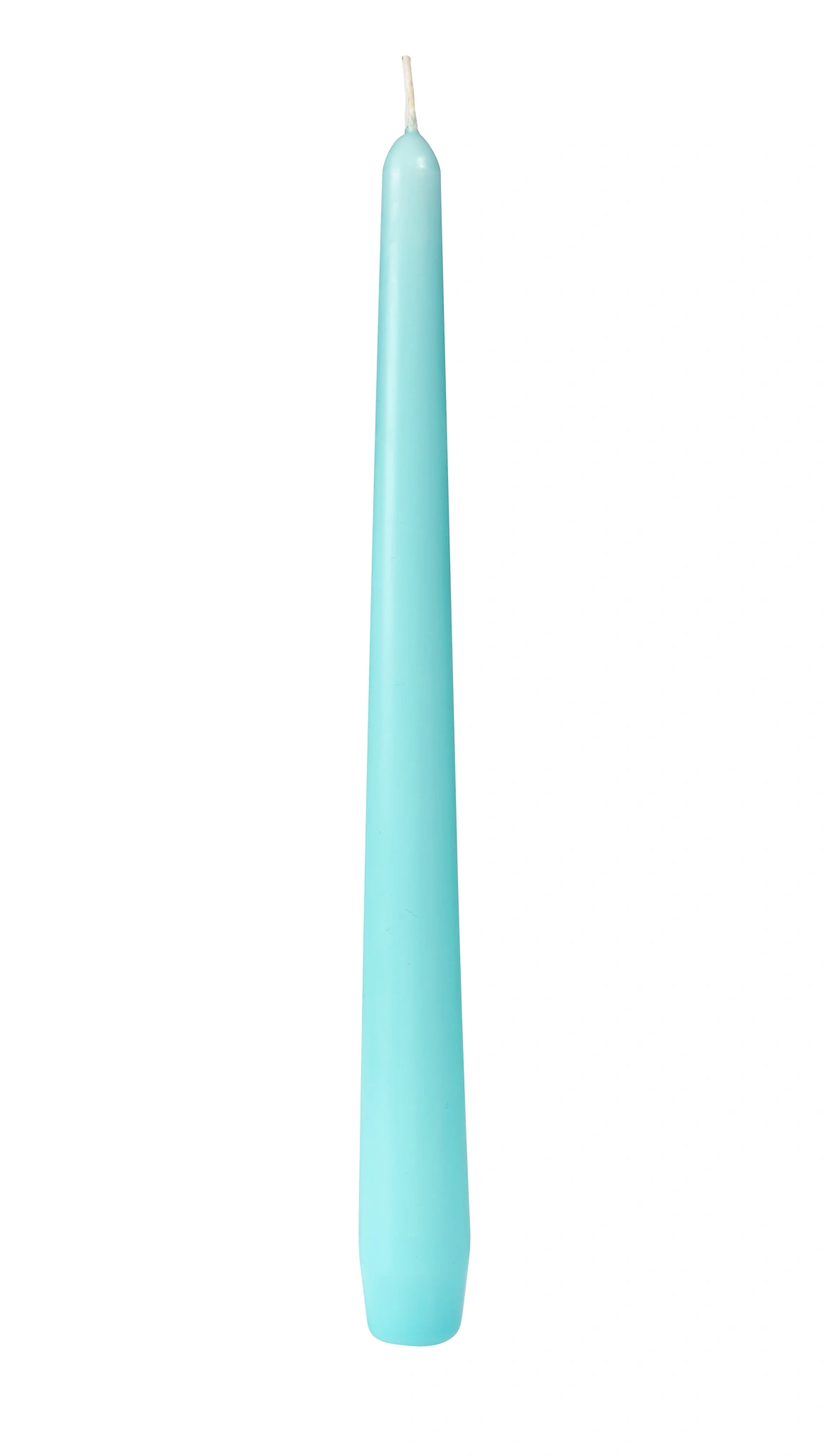 Leuchterkerzen, getaucht Mint Blue