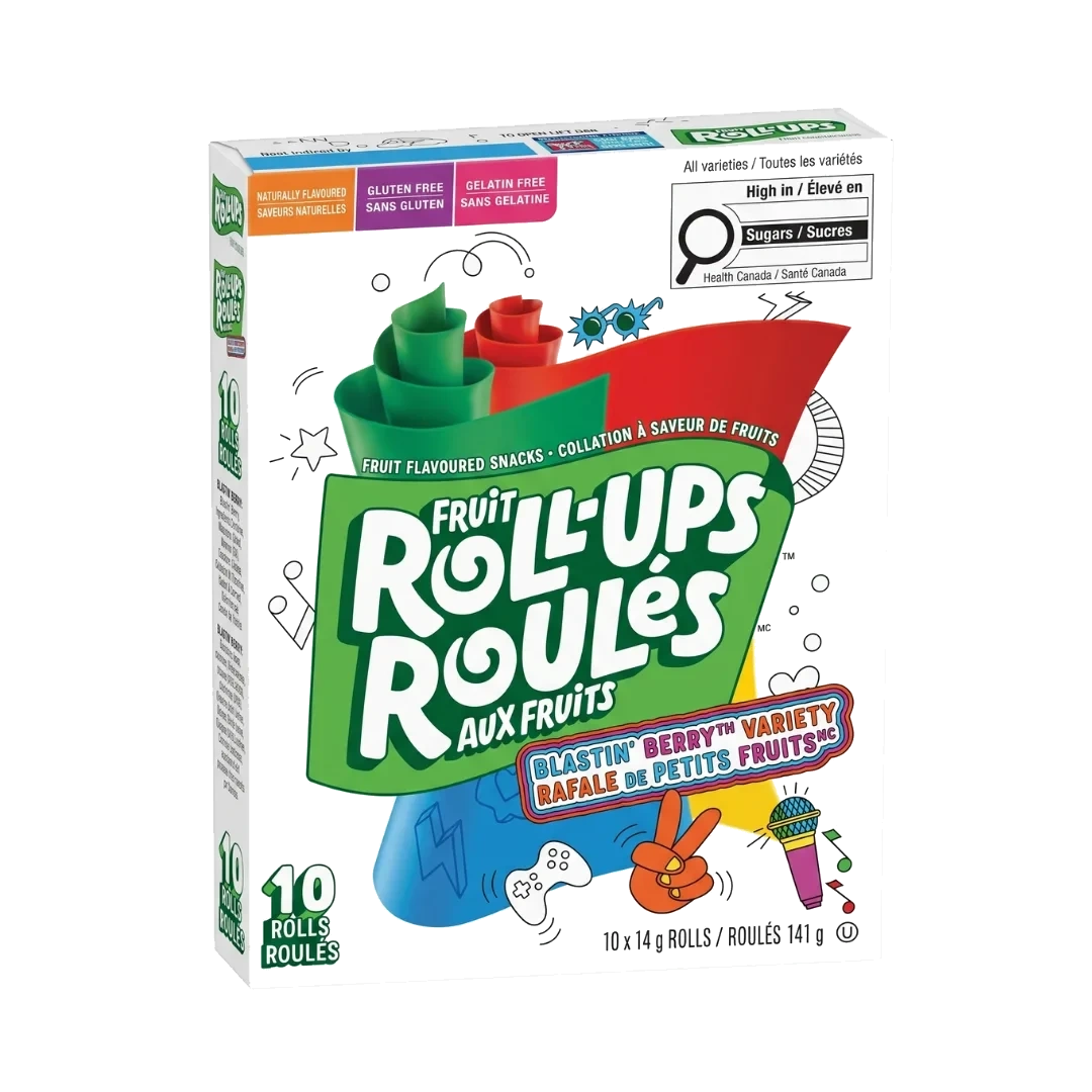 Fruit Roll-Ups Blastin' Berry Variety 141 g