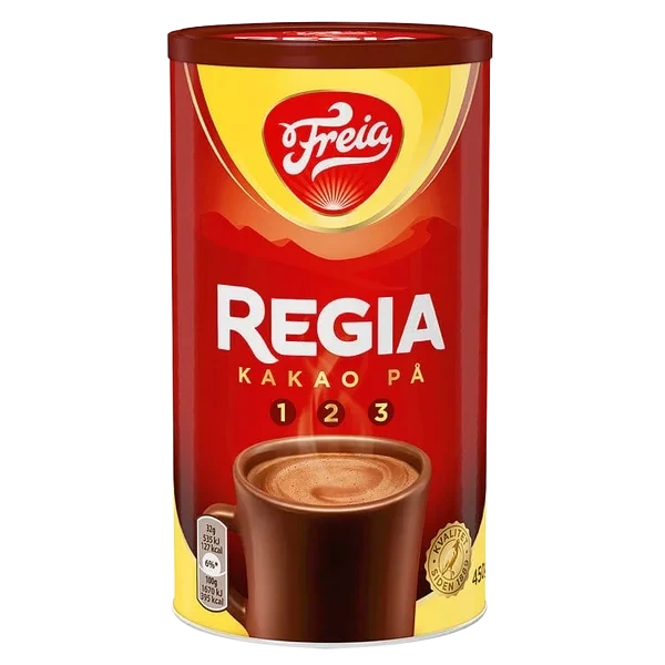 Regia sjokoladedrikk boks 450g