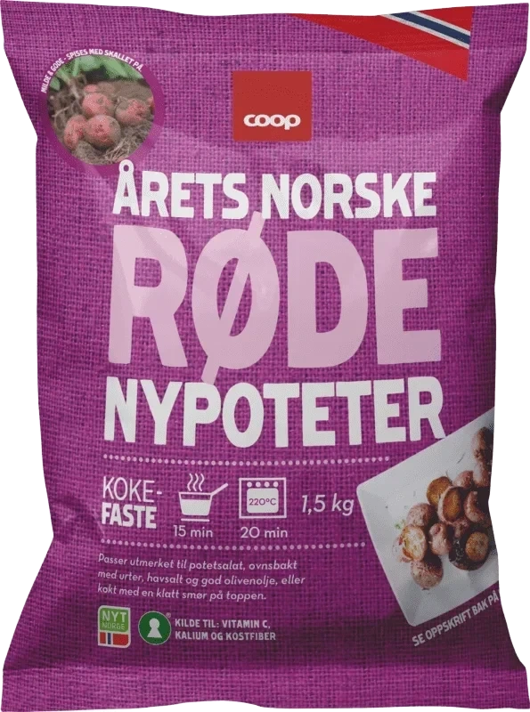 Norske Røde Nypoteter 1,5kg