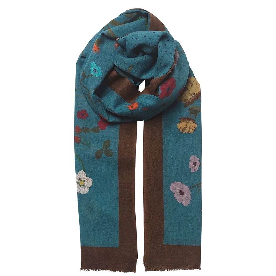Becksöndergaard Champ De Fleur Como Scarf Provincial Blue