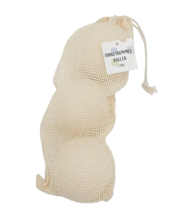 Tørketrommelballer i Ull 3stk