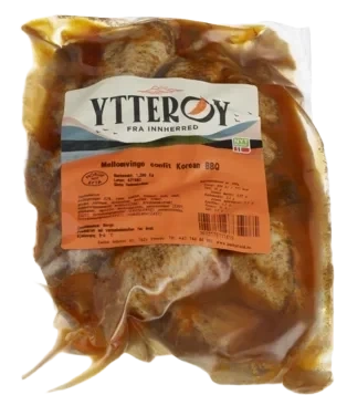 Mellomvinge Confit Korean Bbq 4,8 kg