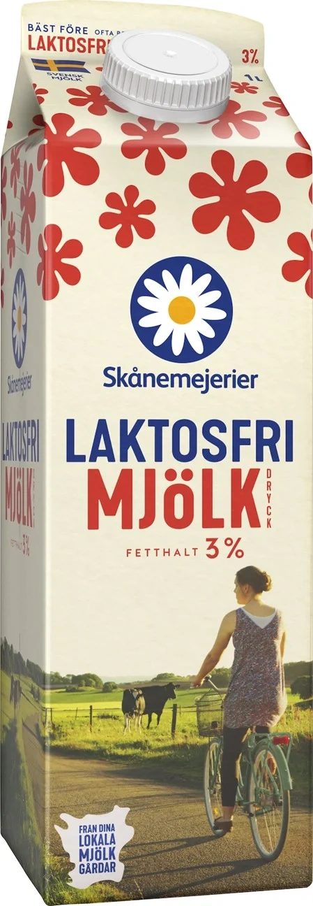 SKÅNEMEJERIER Laktosfri Mjölk 3%
