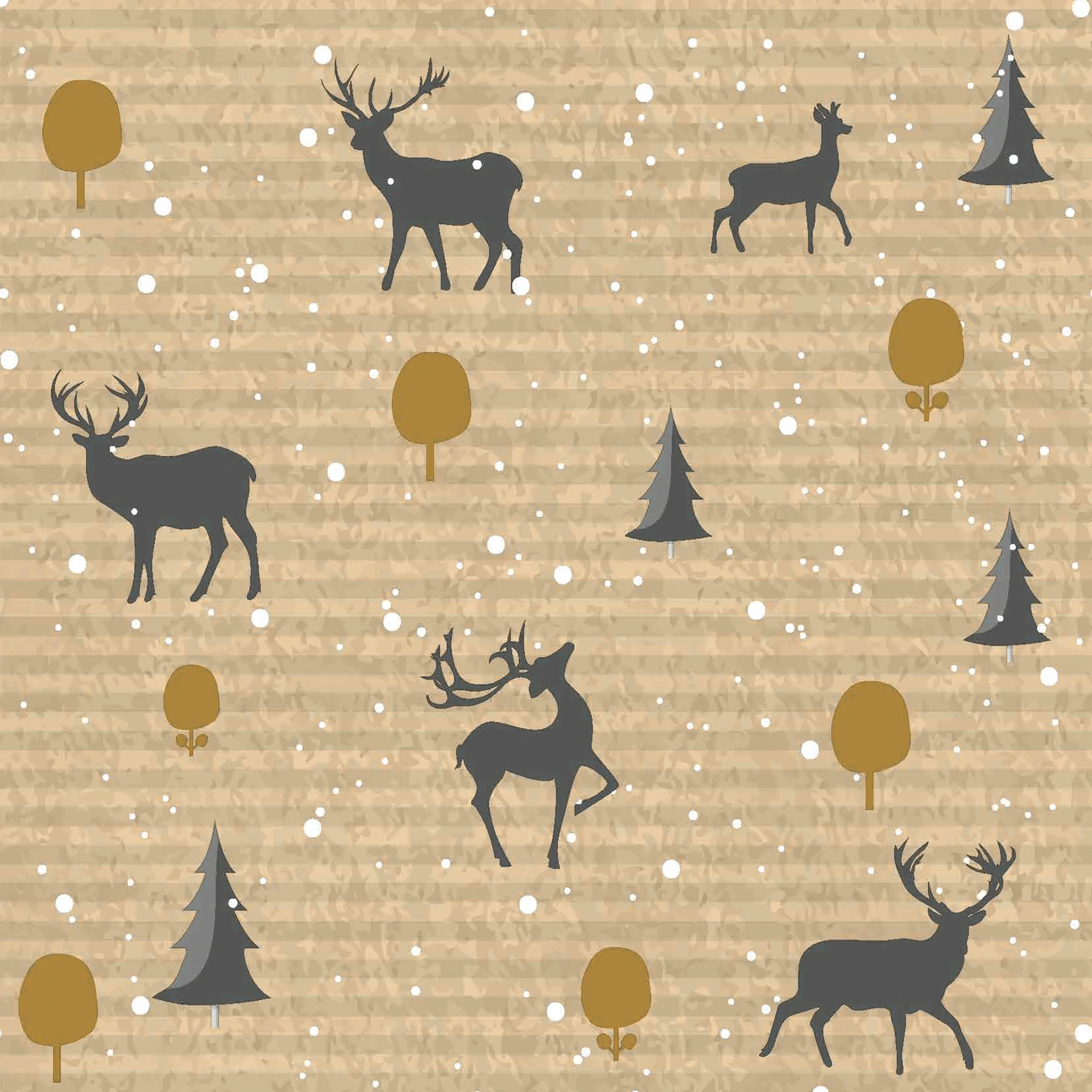Tissue-Serviette Deer Forest