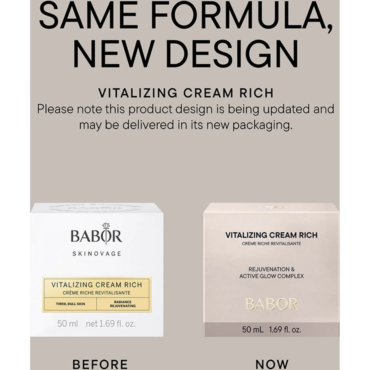 BABOR Vitalizing Cream Rich, 50 ml