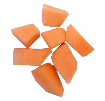 Melon Cantaloupe skuren