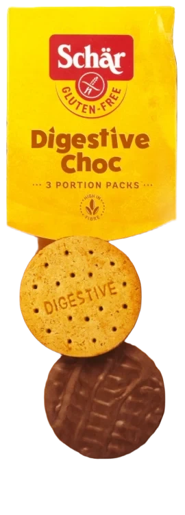 Digestive Kjeks m/Sjoko glutenfri 150g Schär