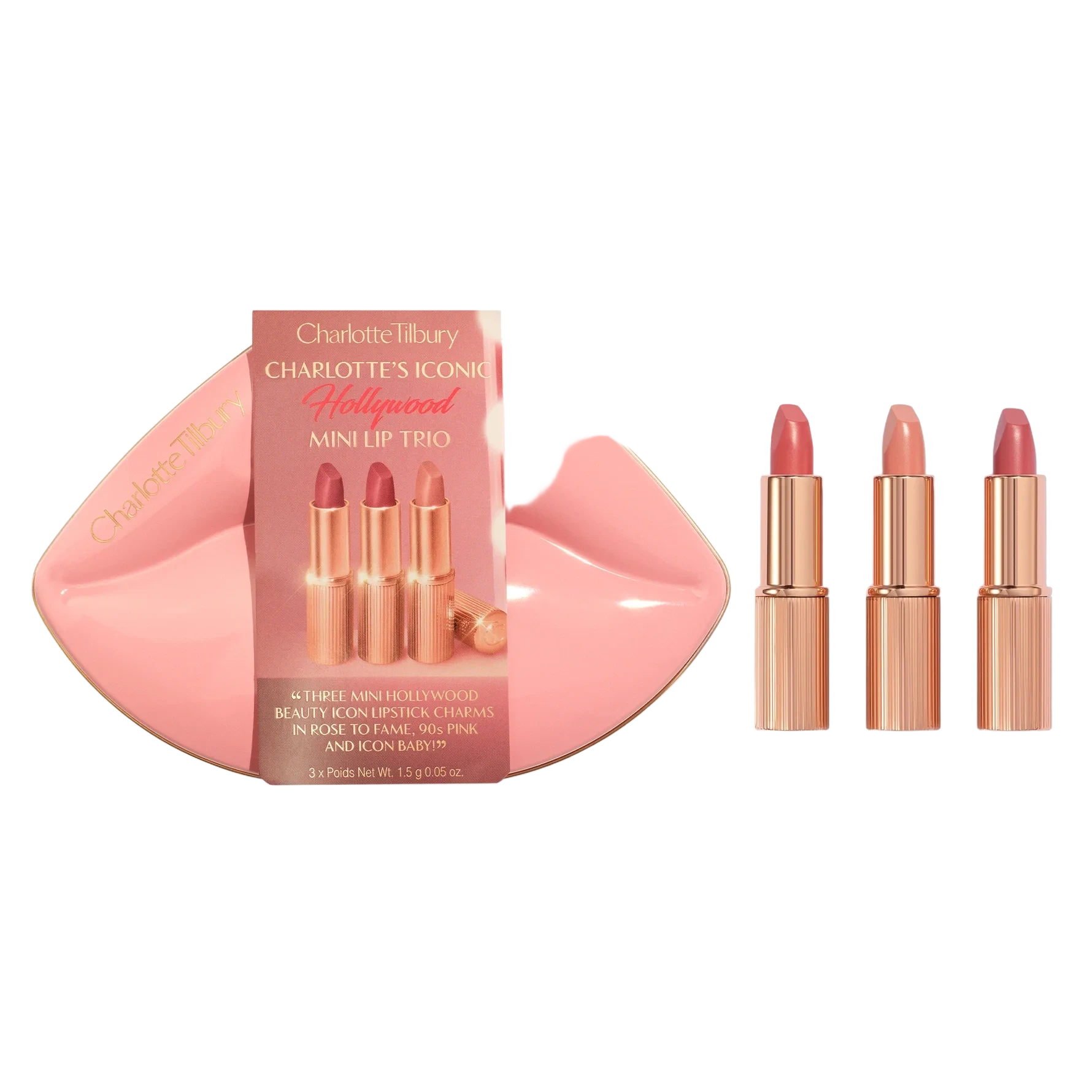 Charlotte Tilbury Charlotte's Iconic Hollywood Mini Lip Trio