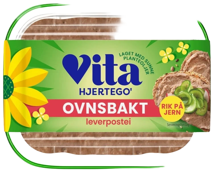 Vita Hjertego´ Ovnsbakt Postei 185g