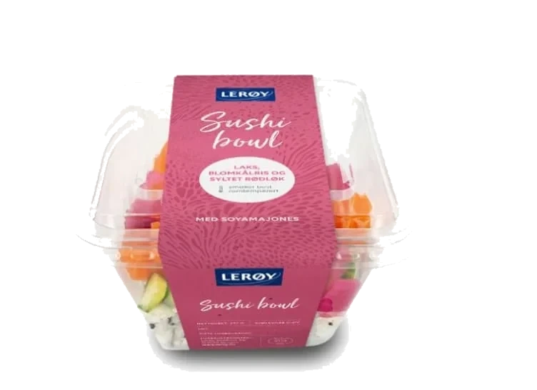 Sushibowl m/Laks&Blomkålris 235g Lerøy