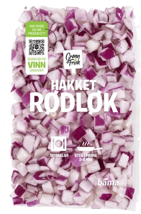 Rødløk Hakket 150g