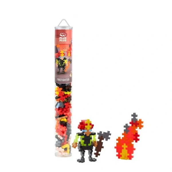 Byggesett 100 Brikker - Firefighter