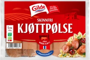 Kjøttpølse Skinnfri 450g Enh