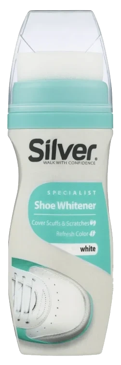 Skokrem Flytende Whitener 75ml Silver