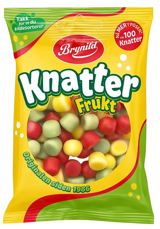 Knatter Frukt 100g Brynild