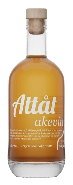 Attåt Akevitt 50cl Flaske 38%