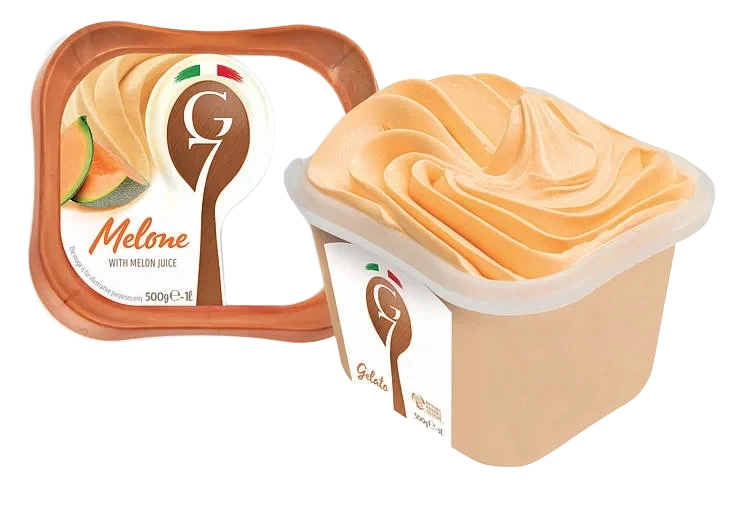 Melone 1l G7 Ekte Italiensk Iskrem