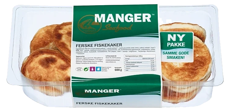 Fiskekaker  600g