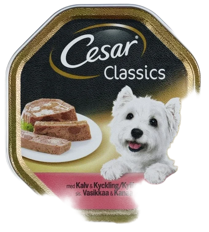 Cesar Classic Kalv&Kylling 150g