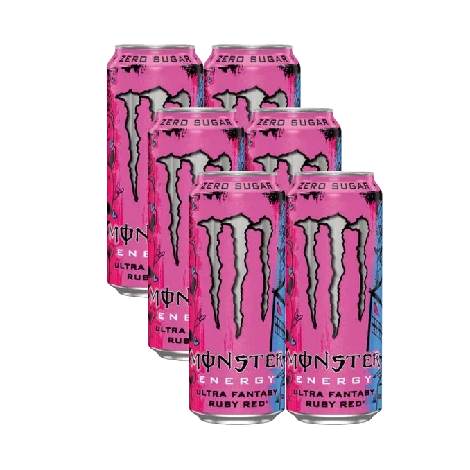 Monster Ultra Fantasy Ruby Red 6-pack